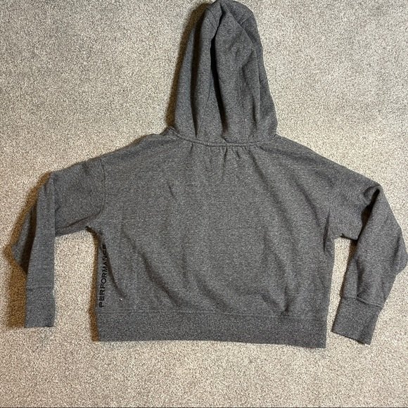 Calvin Klein Performance Cropped Grey Sweatshirt Cotton blend size Small - Picture 5 of 5